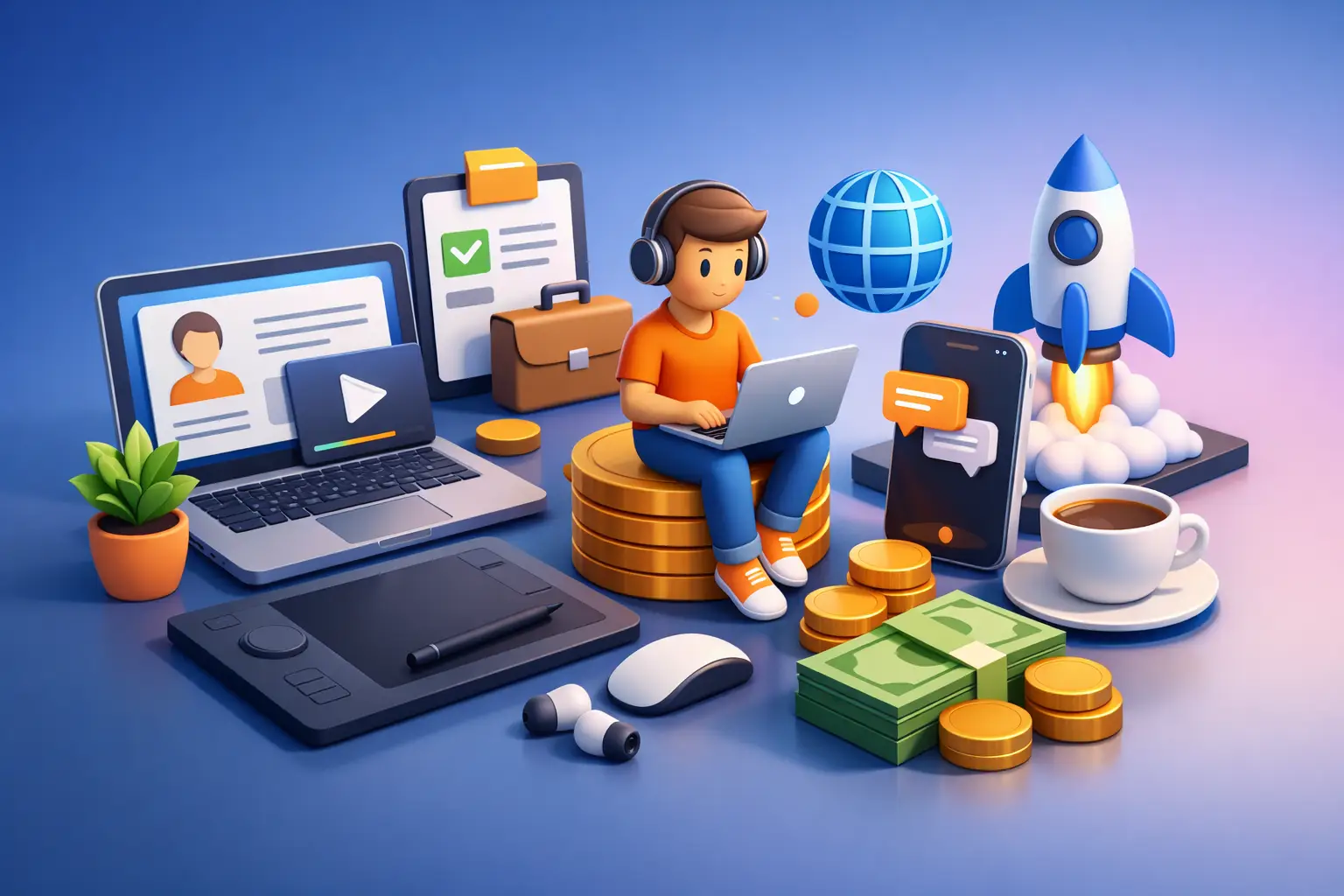 How to Start Freelancing Online and Get Paid