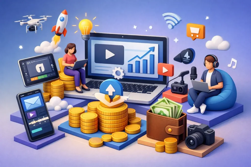 How to Earn From Digital Skills and Get Paid