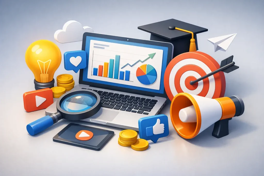 How to Learn Digital Marketing Properly