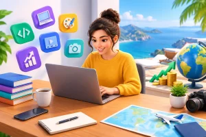 Best Online Skills for Income and Freedom