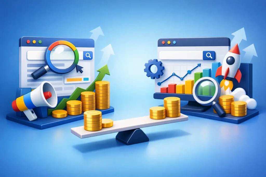 Google Ads vs SEO: Which Builds Income Faster?